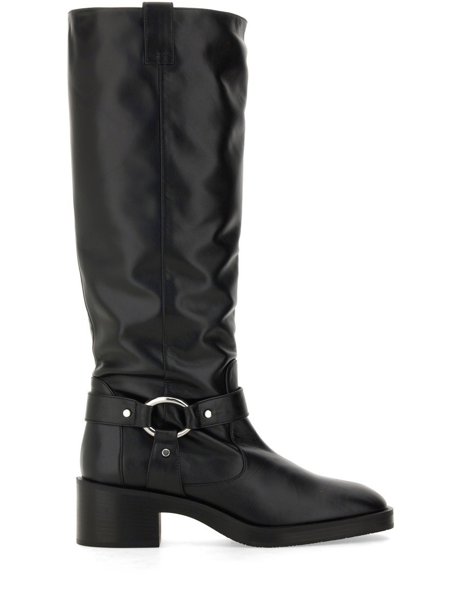 奢 磻ĥޥ STUART WEITZMAN ֡ ǥ ֥å Boots 336301 BLACK  ̵...