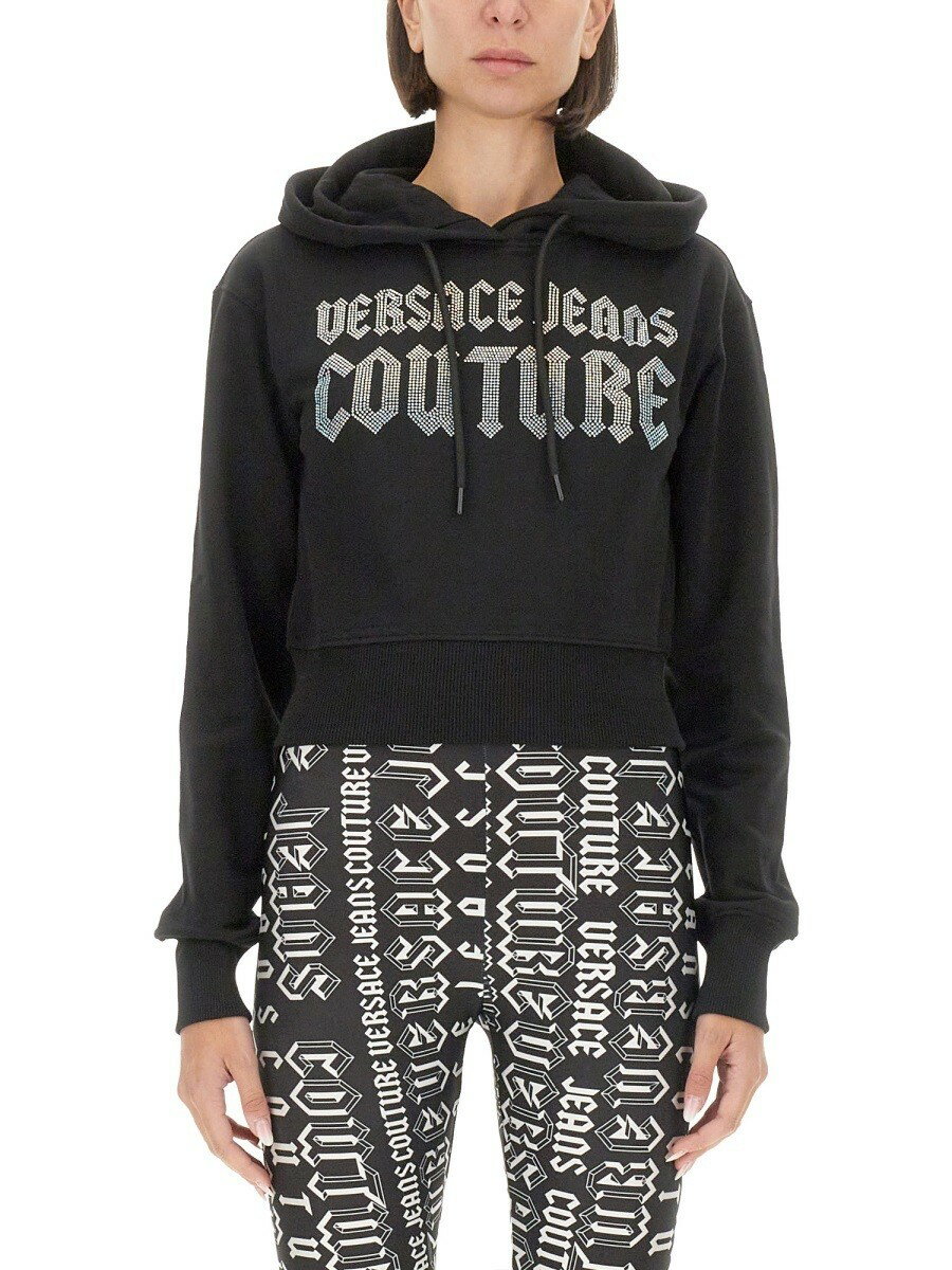 륵󥺡塼 VERSACE JEANS COUTURE ȥ졼ʡ ǥ ֥å Sweatshirts ...