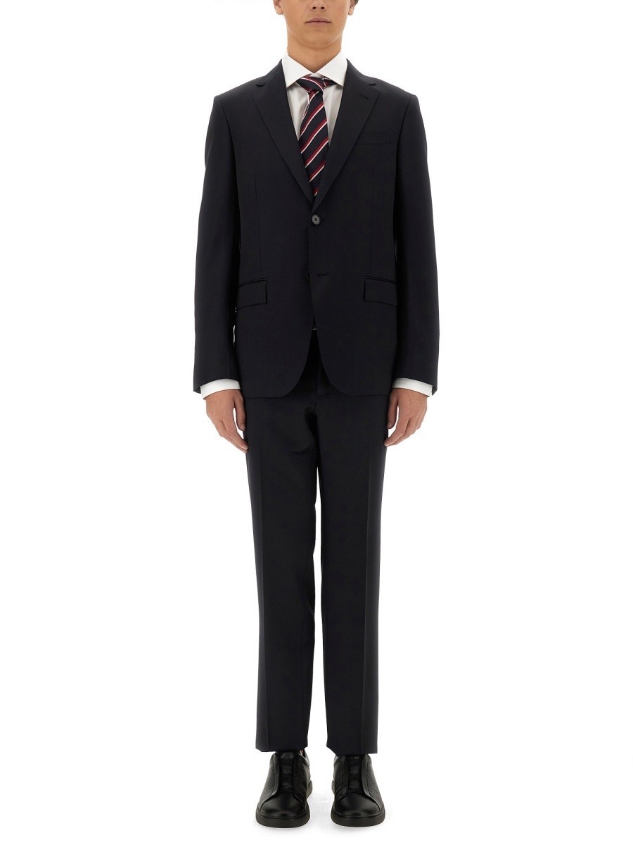 ˥ ZEGNA եޥ   ֥å Formal Outfits 334239 BLACK  ̵ åԥ...