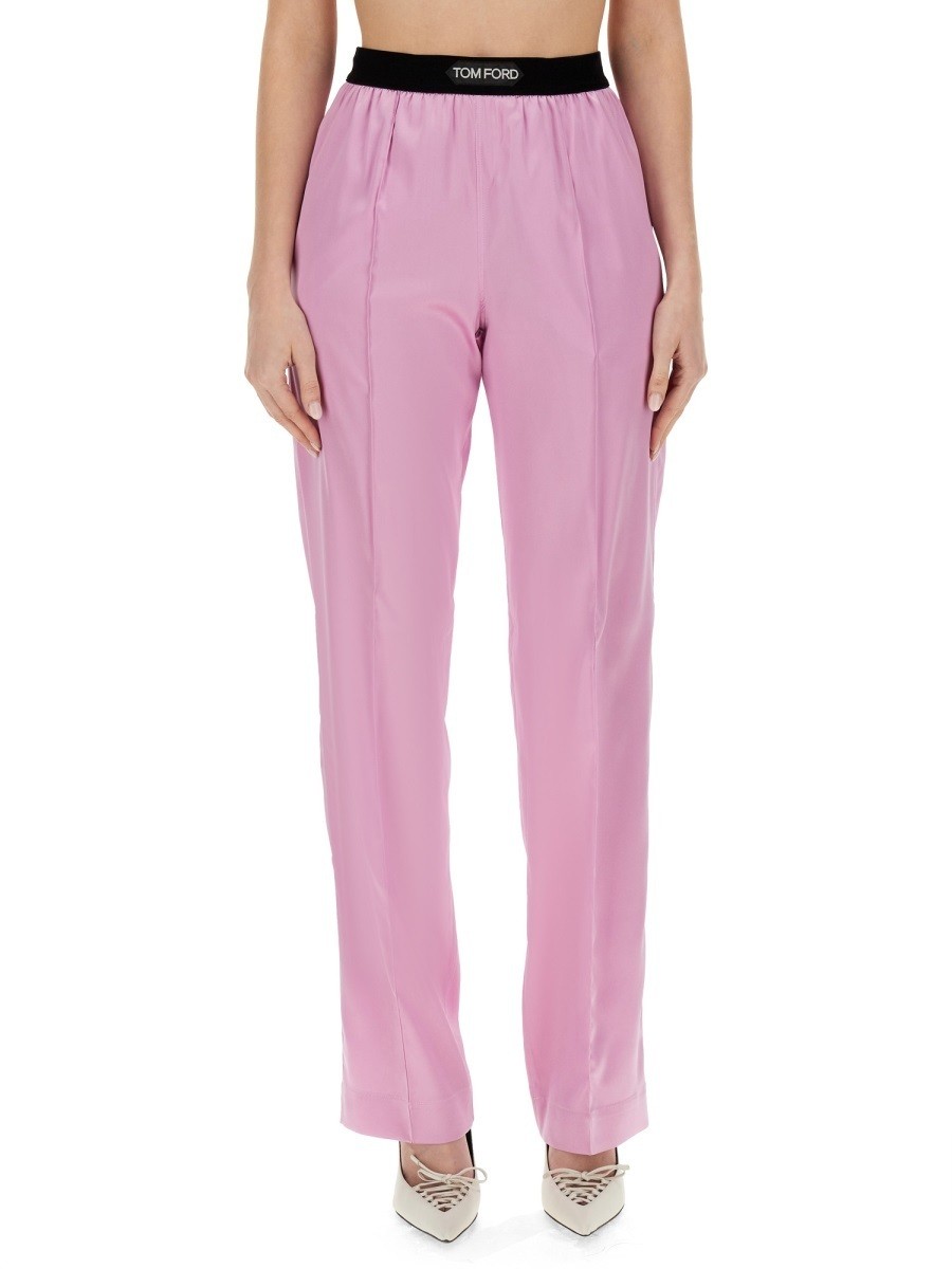ݥȺ4!! ȥ ե TOM FORD ܥ ѥ ǥ ԥ Trousers 314714 PINK...