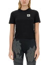 【本日ポイント4倍!!】 パーム エンジェルス PALM ANGELS ポロシャツ Tシャツ レディース ブラック T-shirts and polo shirts 313021 BLACK 関税 送料無料 ラッピング無料 2024SS el