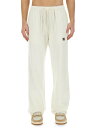 【本日ポイント4倍!!】 パーム エンジェルス PALM ANGELS ズボン パンツ メンズ ホワイト Trousers 312284 WHITE 関税 送料無料 ラッピング無料 2024SS el