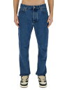 【本日ポイント4倍!!】 パーム エンジェルス PALM ANGELS デニム メンズ Jeans 312961 BABY BLUE 関税 送料無料 ラッピング無料 2024SS el