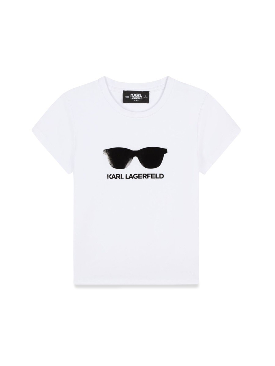  饬ե KARL LAGERFELD 󥰥꡼T T 륺 ۥ磻 Long sleeve t-sh...