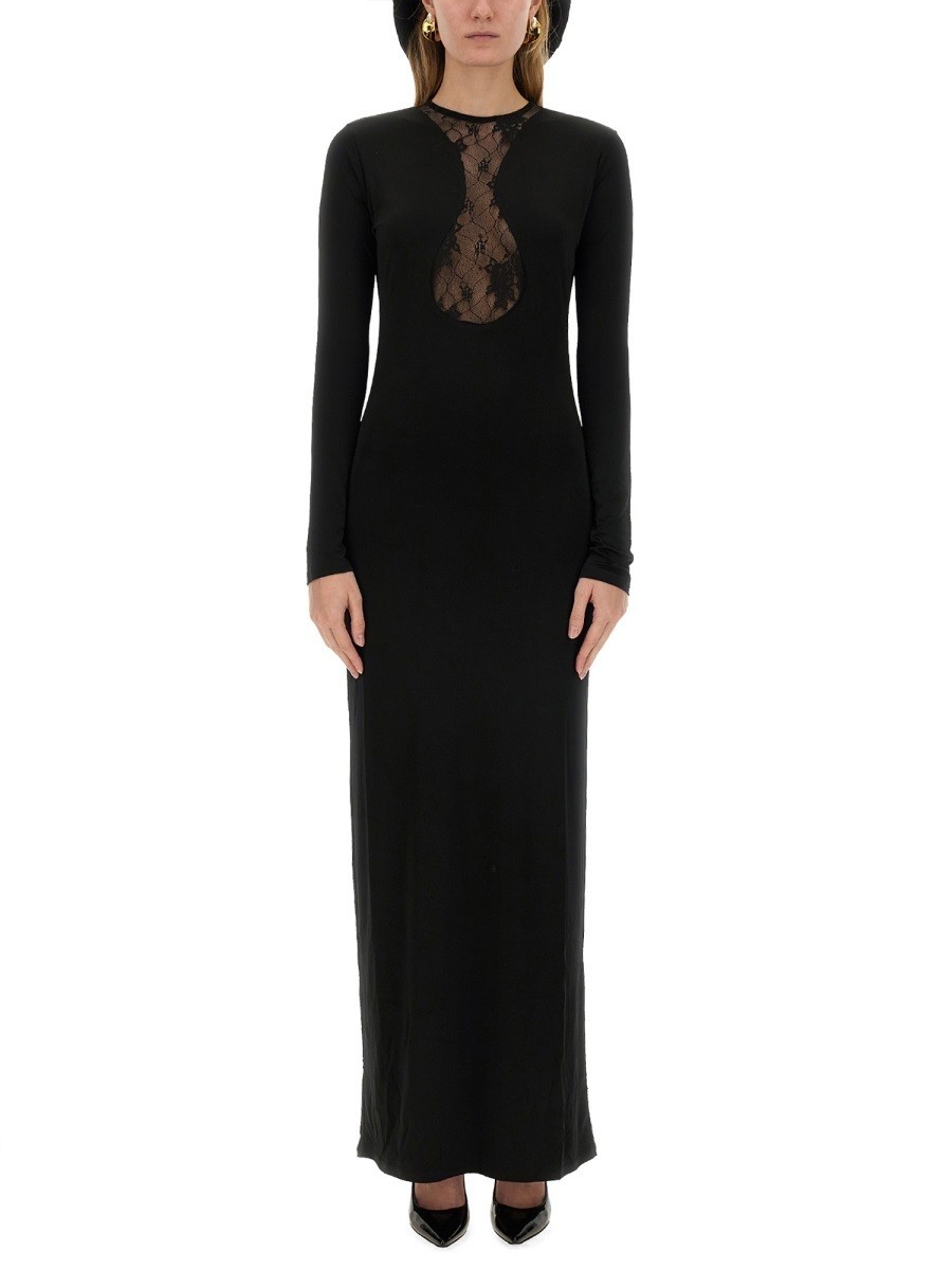 ˥ å NINA RICCI ԡ ɥ쥹 ǥ ֥å Dresses 342411 BLACK  ̵ ...
