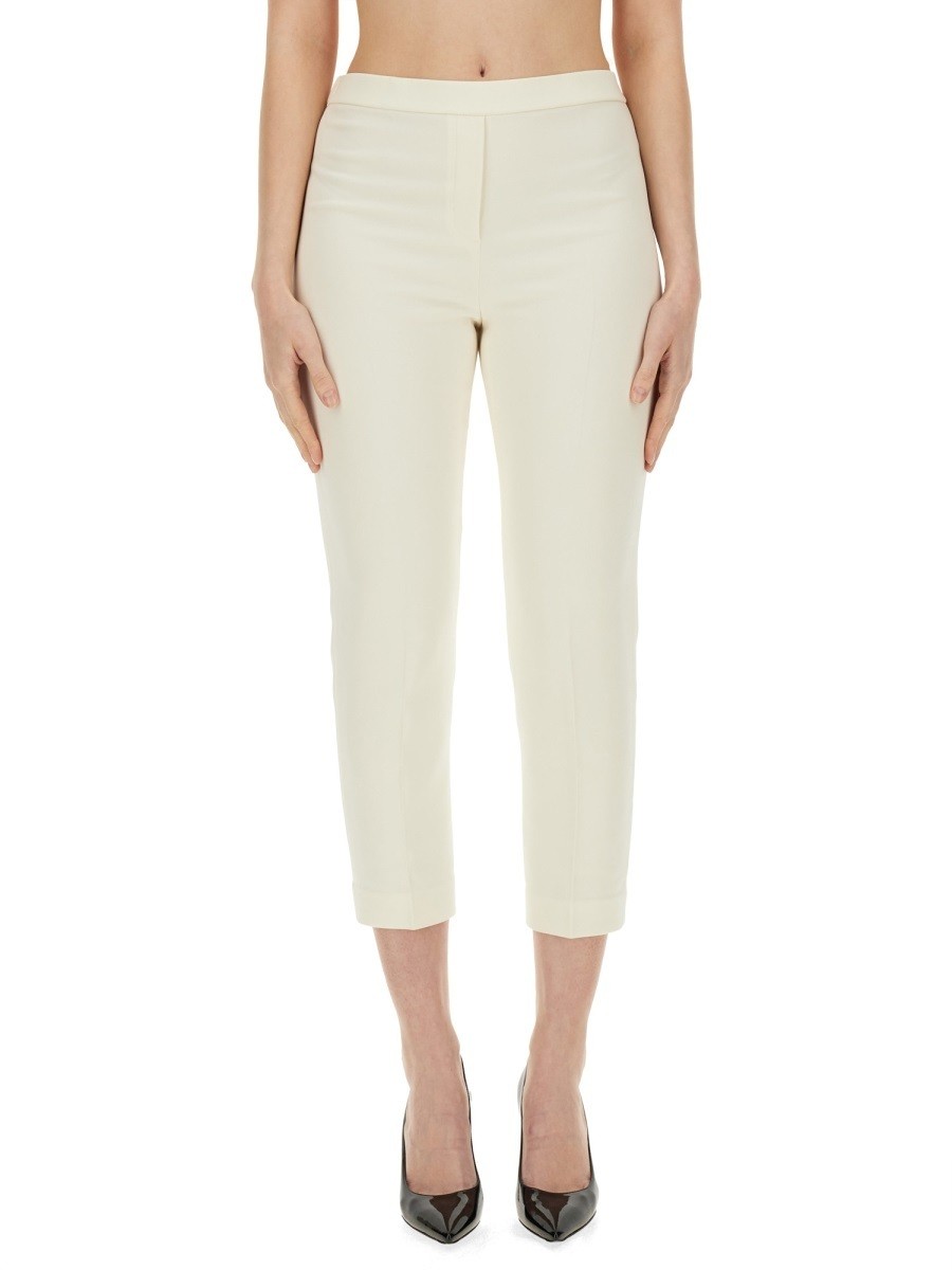 ݥȺ4!! ꡼ THEORY ܥ ѥ ǥ Trousers 348010 IVORY  ̵...