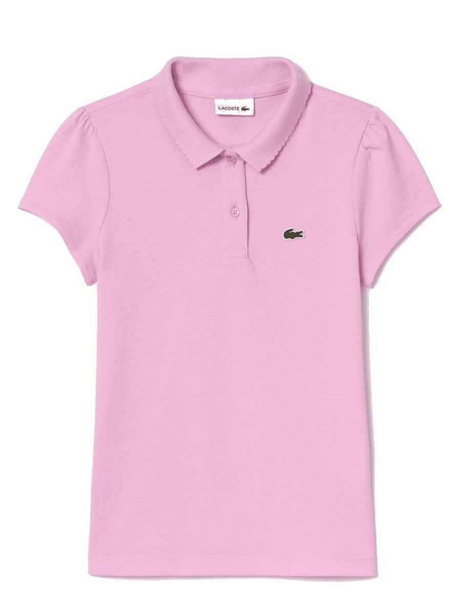 饳 LACOSTE ݥ ȥåץ 륺 ԥ Polo shirts 310971 PINK  ̵ åԥ...