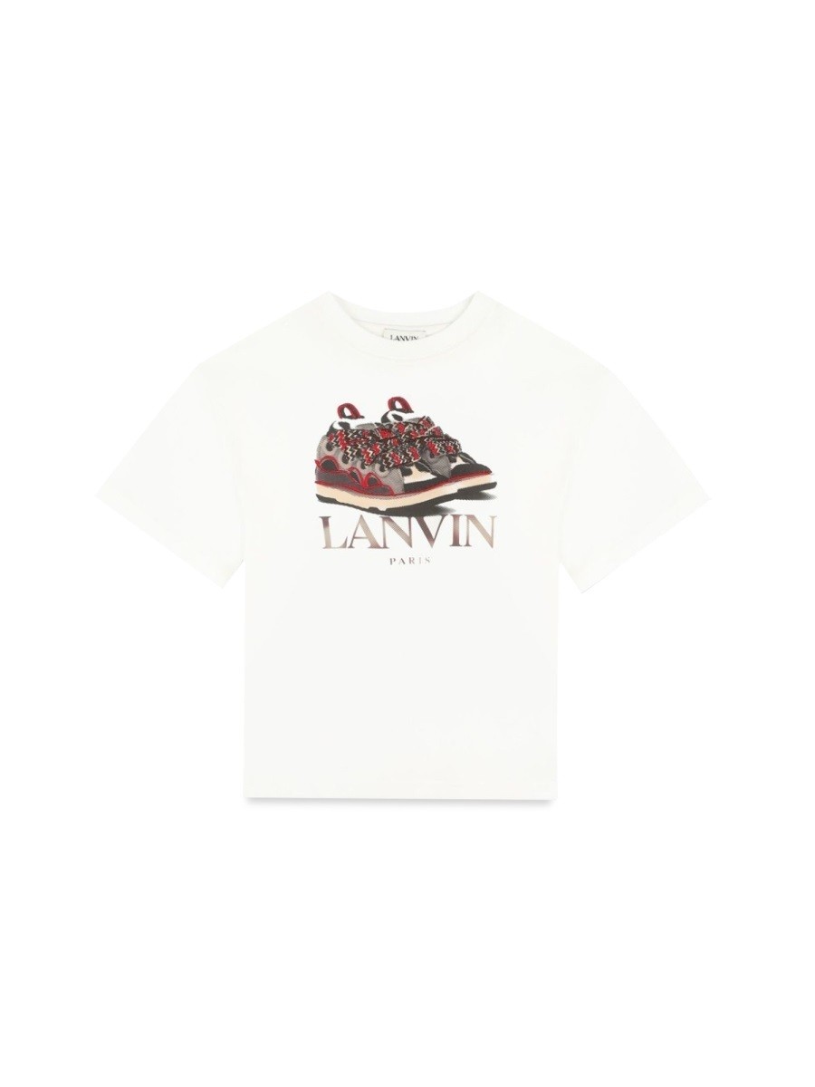 Х LANVIN ݥ ȥåץ ܡ ۥ磻 Polo shirts 336909 WHITE  ̵ åԥ...