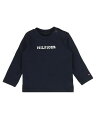 トミー ヒルフィガー TOMMY HILFIGER Tシャツ トップス ベビーボーイズ ブルー T-shirt 296799 BLUE 関税 送料無料 ラッピング無料 2023AW el