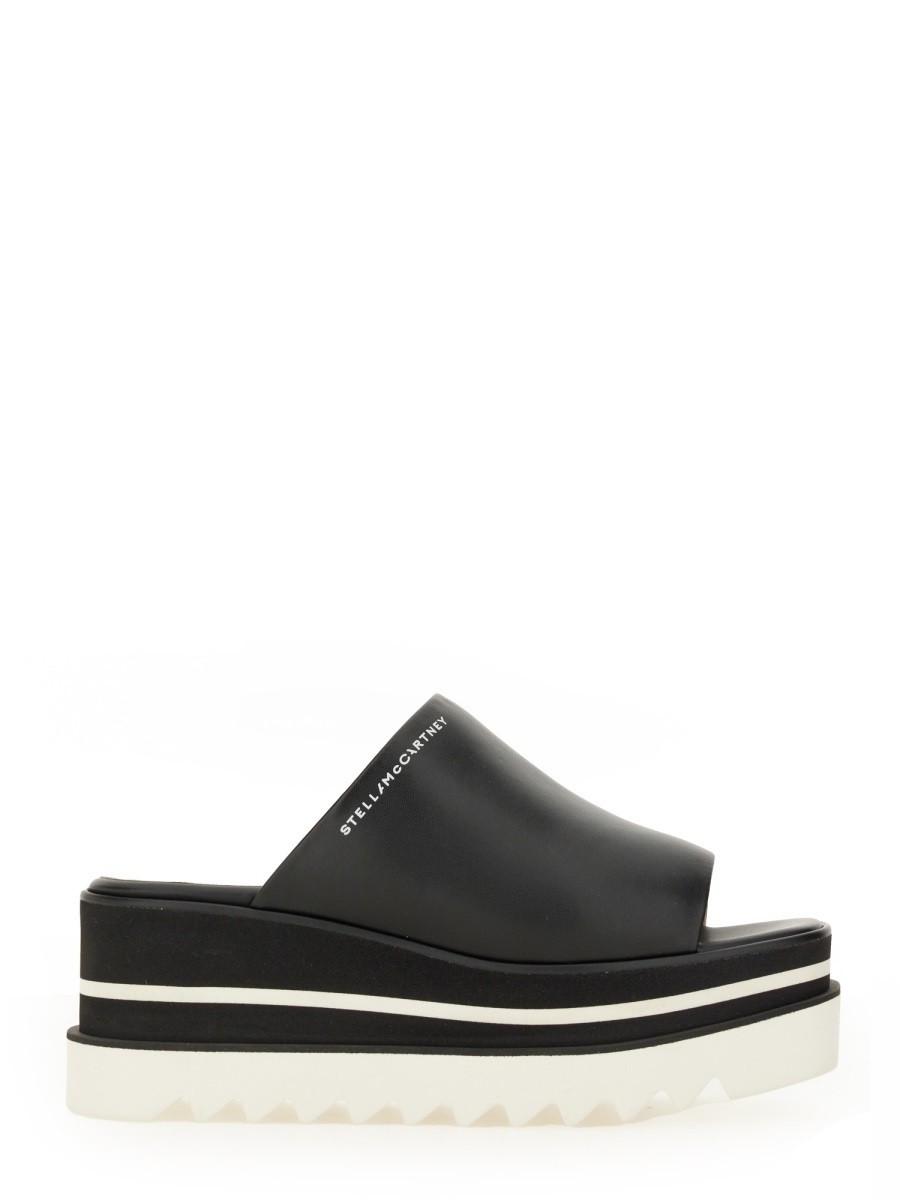 ƥ ޥåȥˡ STELLA MCCARTNEY  ǥ ֥å Sandals 347701 BLACK  ...