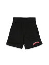 【本日ポイント4倍!!】 ニール バレット NEIL BARRETT ショートパンツ パンツ ショーツ ボーイズ ブラック Shorts 285343 BLACK 関税 送料無料 ラッピング無料 2023SS el