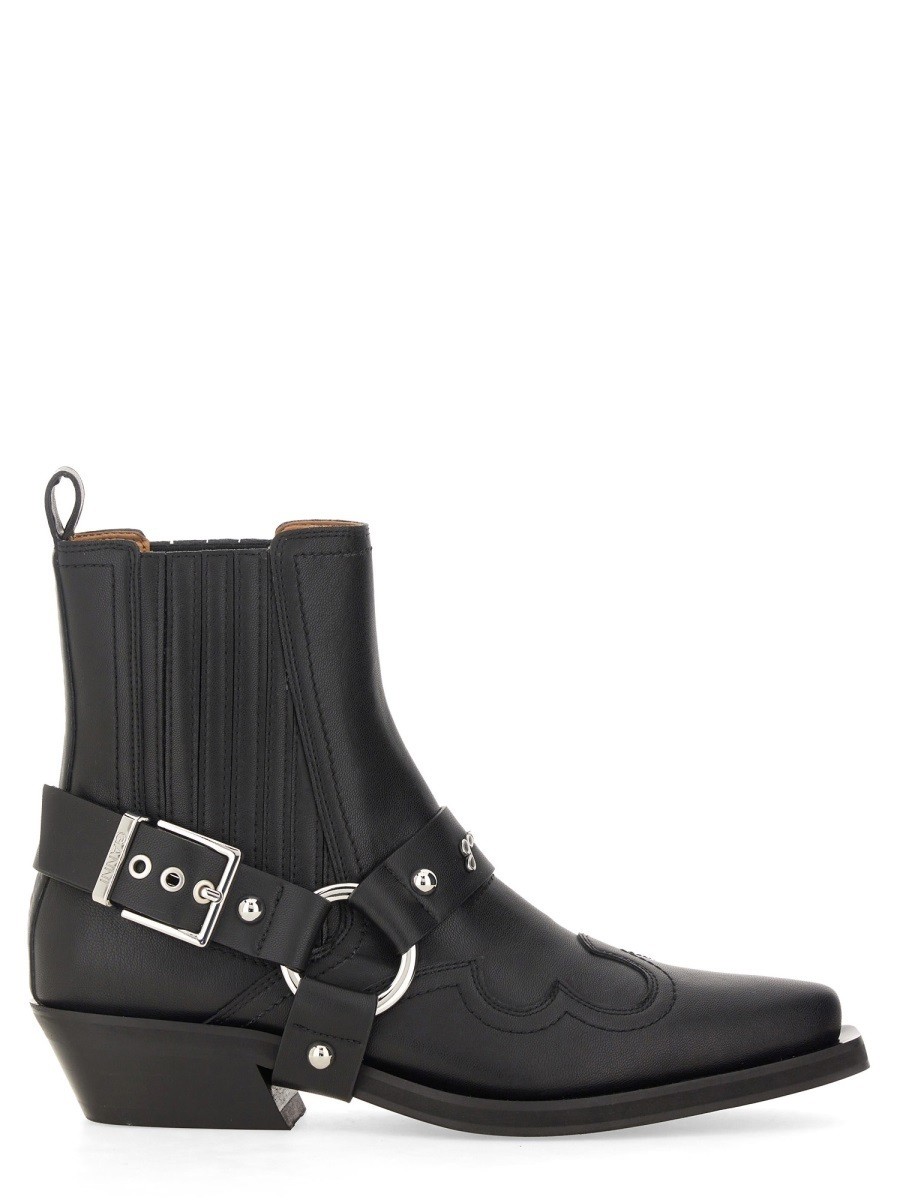 ˡ GANNI ֡ ǥ ֥å Boots 355301 BLACK  ̵ åԥ̵ 2025SS el