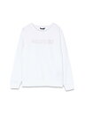 バルマン BALMAIN クルーネックスウェットシャツ トレーナー ガールズ ホワイト Crew neck sweatshirts 269894 WHITE 関税 送料無料 ラッピング無料 2023SS el(4)