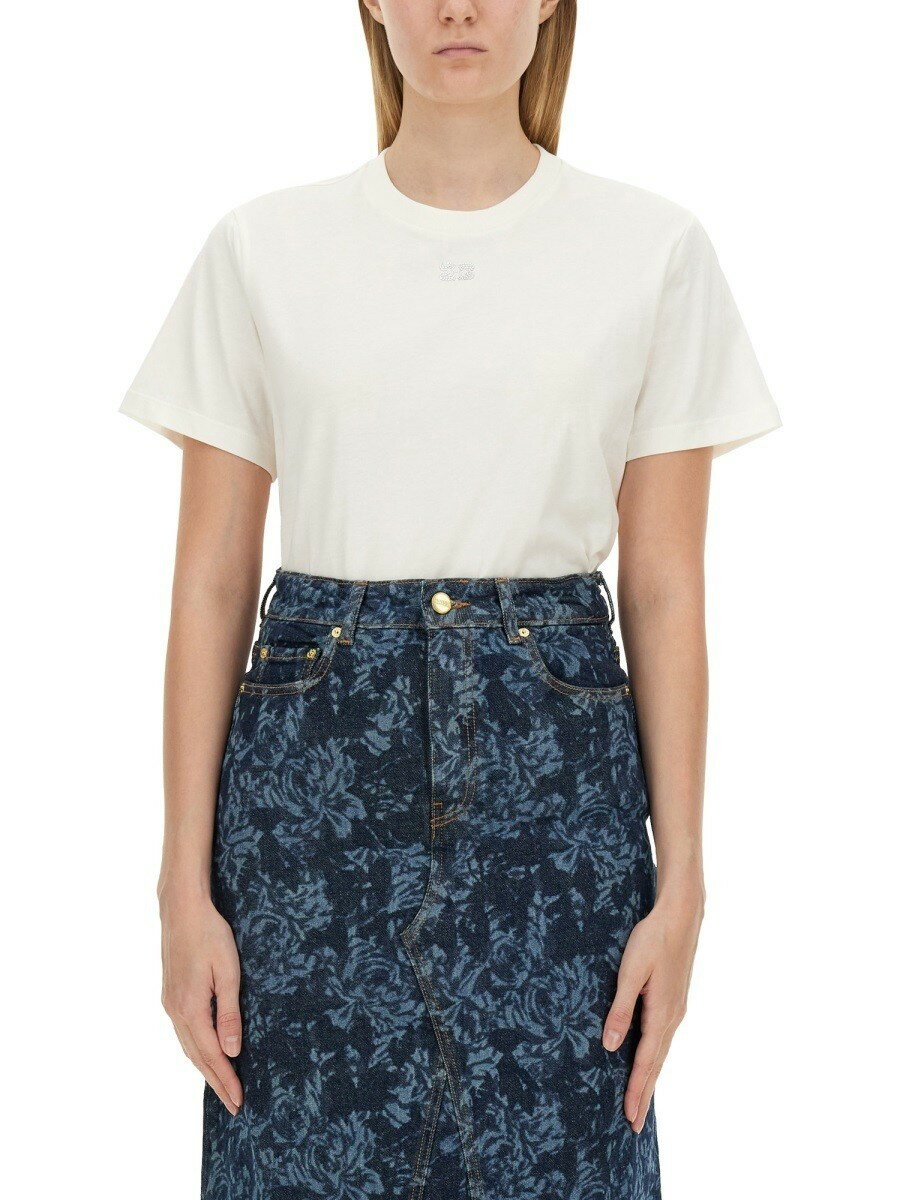 ˡ GANNI ݥ T ǥ 졼 T-shirts and polo shirts 345664 GREY ...