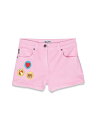 【本日ポイント4倍!!】 モスキーノ MOSCHINO ショートパンツ パンツ ショーツ ガールズ ピンク Shorts 284829 PINK 関税 送料無料 ラッピング無料 2023SS el