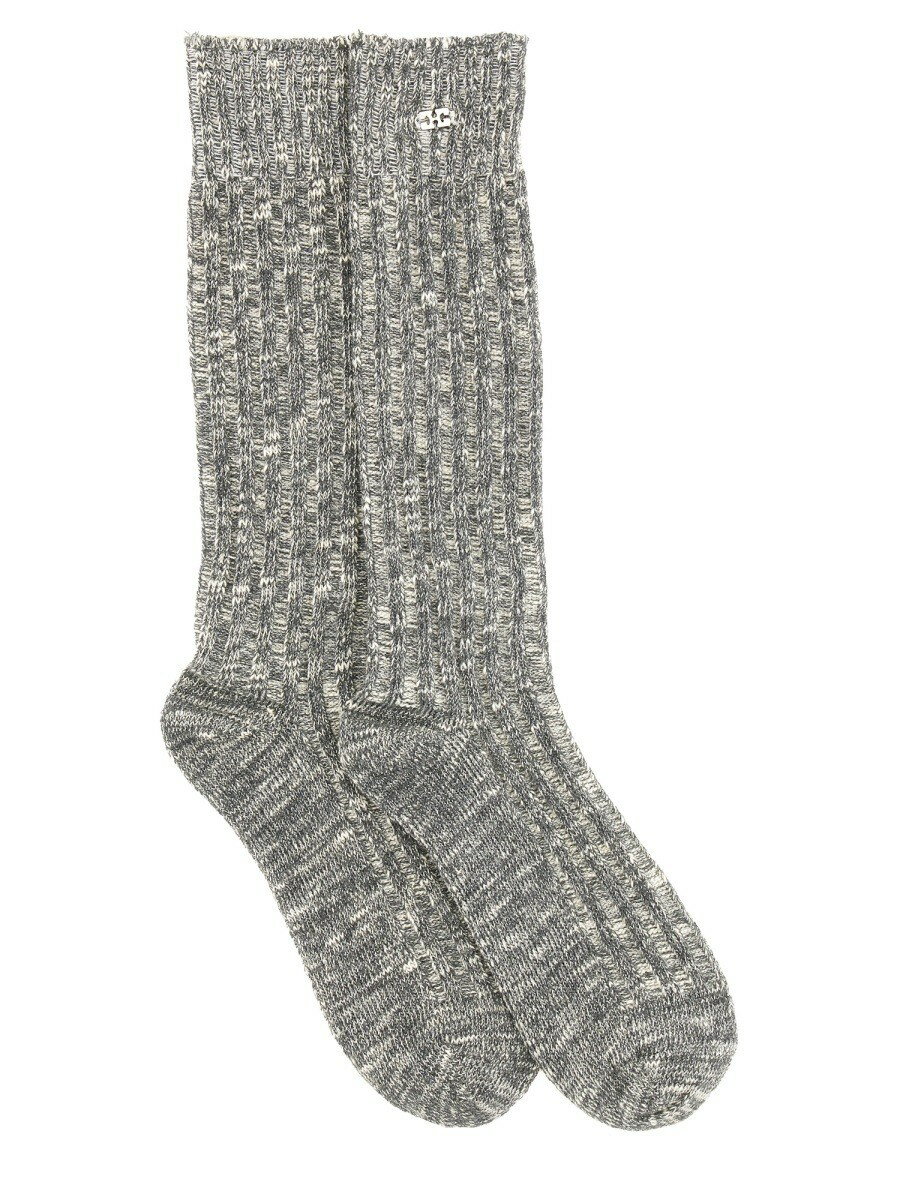 ˡ GANNI  å ǥ 졼 Socks 352495 GREY  ̵ åԥ̵ 2025SS e...