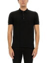 トム フォード TOM FORD ポロシャツ メンズ ブラック Polo shirts 348177 BLACK 関税 送料無料 ラッピング無料 2025SS el