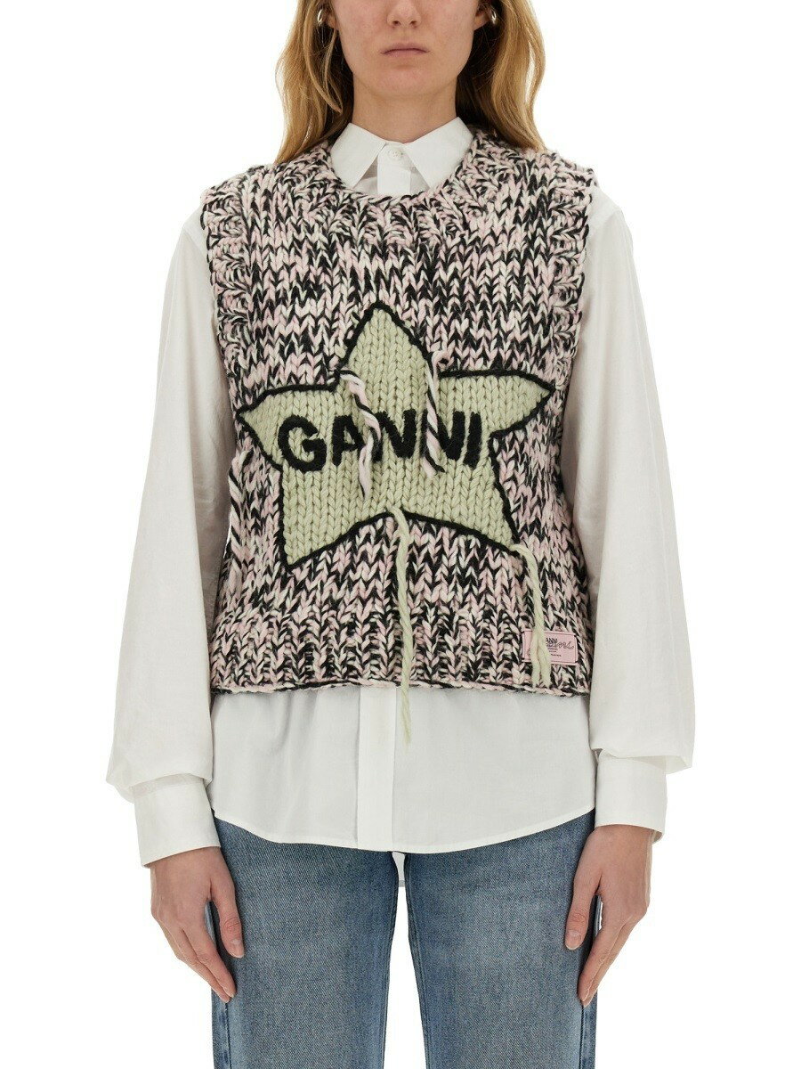 楽天市場】ganni ガニー(ベスト・ジレ|トップス):レディース 楽天市場】ganni ガニー(ベスト・ジレ|トップス):レディース