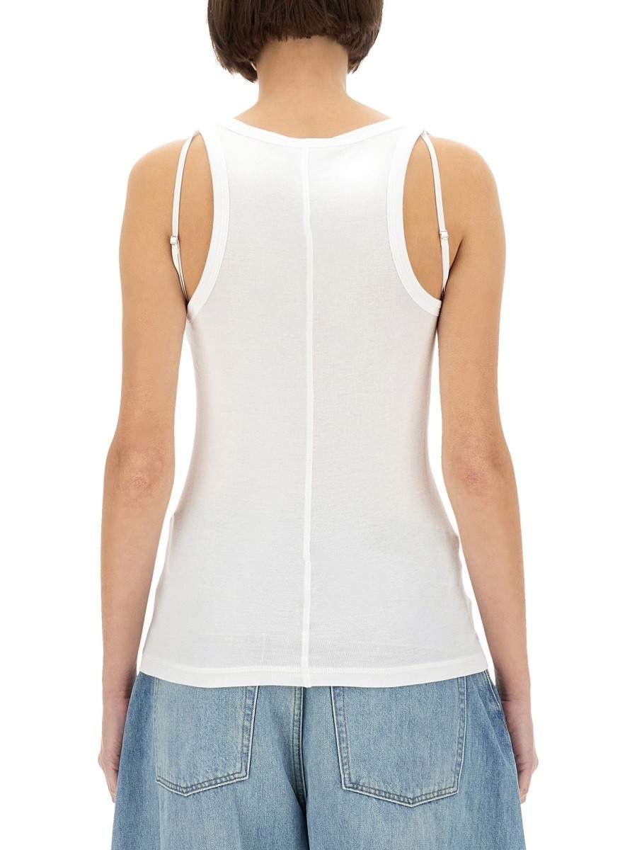 إࡼ  HELMUT LANG T ȥåץ ǥ ۥ磻 T-shirts and tops 350011 WH...