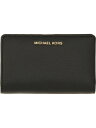 【三連休限定1000円OFF】 マイケルコース MICHAEL KORS カードホルダー 財布 レディース ブラック Wallets and Card Holders 346305 BLACK 関税 送料無料 ラッピング無料 2025SS el