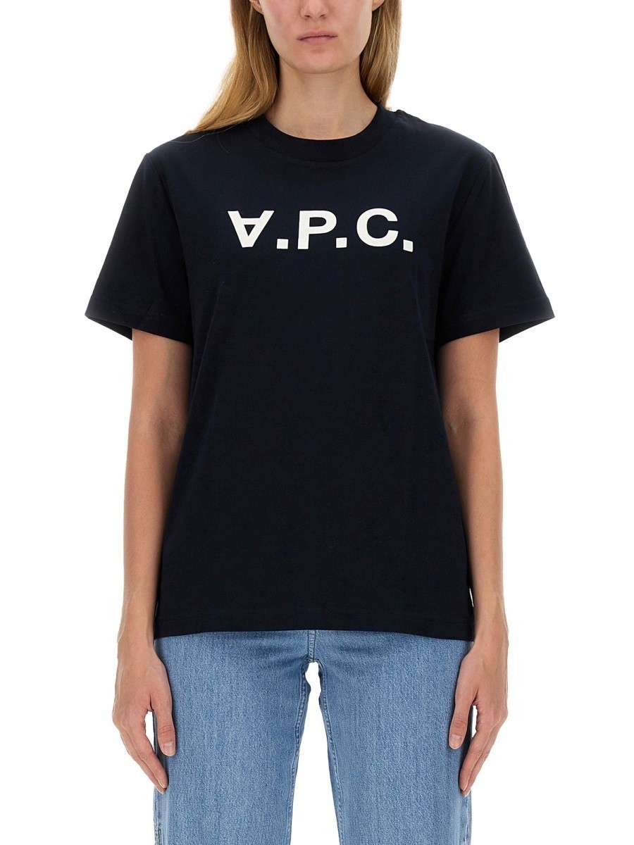  ڡ  A.P.C ݥ T ǥ ֥롼 T-shirts and polo shirts 350783 BL...