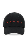 【三連休限定1000円OFF】 マルニ MARNI ハット 帽子 メンズ ブラック Hats 346028 BLACK 関税 送料無料 ラッピング無料 2025SS el