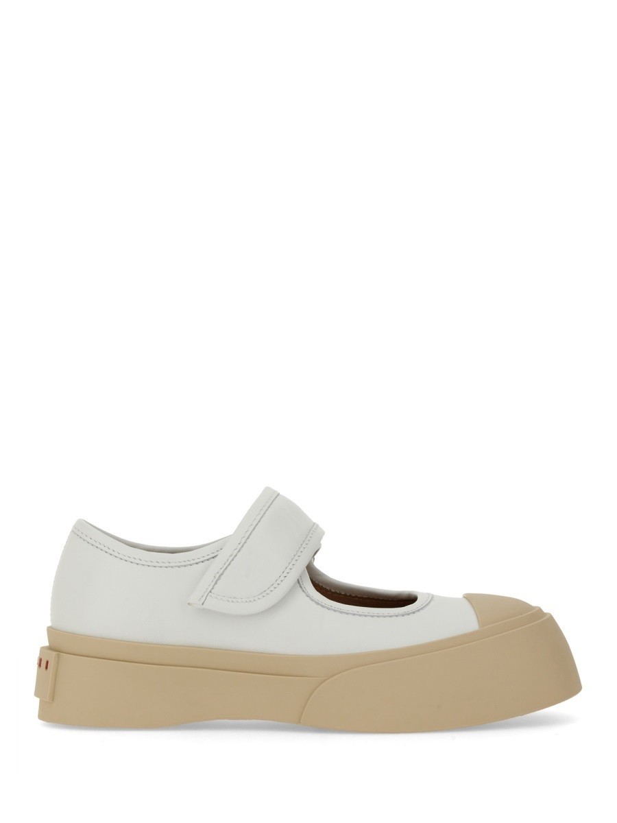 ޥ MARNI ե ǥ ۥ磻 Loafers 355260 WHITE  ̵ åԥ̵ 2025SS...
