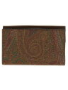 【三連休限定1000円OFF】 エトロ ETRO カードホルダー 財布 レディース ブラウン Wallets and Card Holders 348137 BROWN 関税 送料無料 ラッピング無料 2025SS el