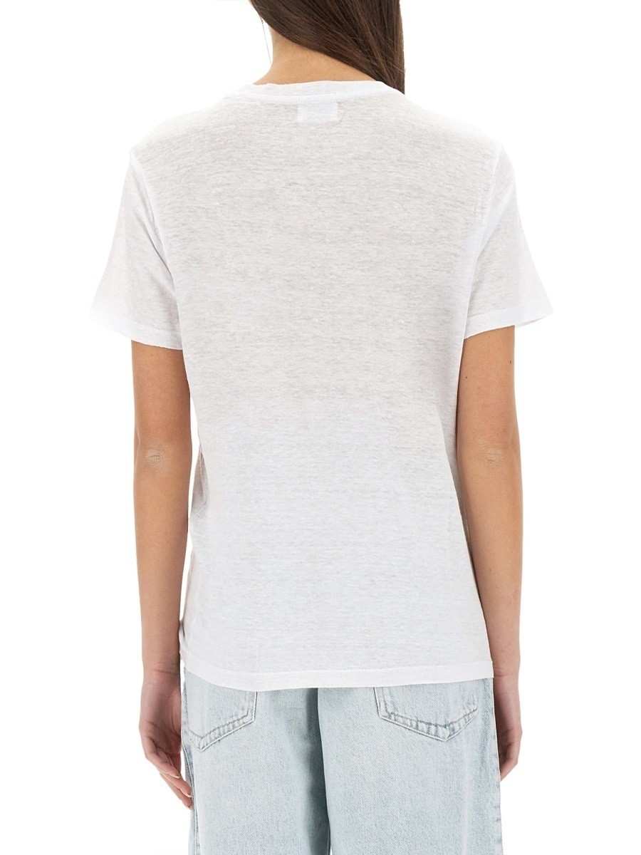 ޥ ȥ MARANT ETOILE ݥ T ǥ ۥ磻 T-shirts and polo shirts...