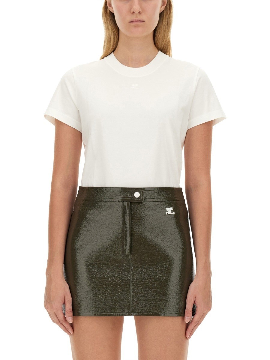 졼 COURREGES ݥ T ǥ ۥ磻 T-shirts and polo shirts 350754 ...