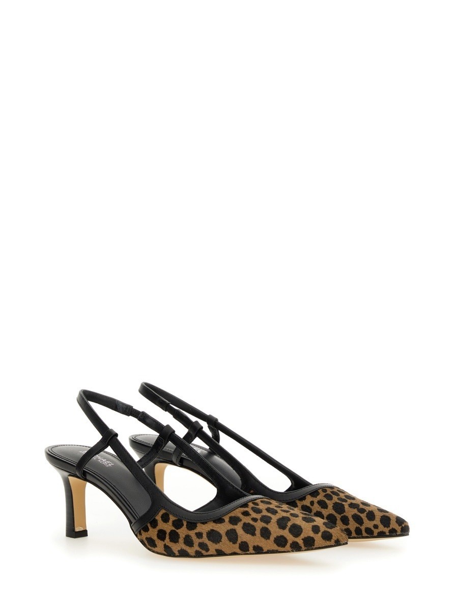 ޥ륳 MICHAEL KORS ϥҡ ѥץ ǥ High heels 352995 ANIMALIER  ...