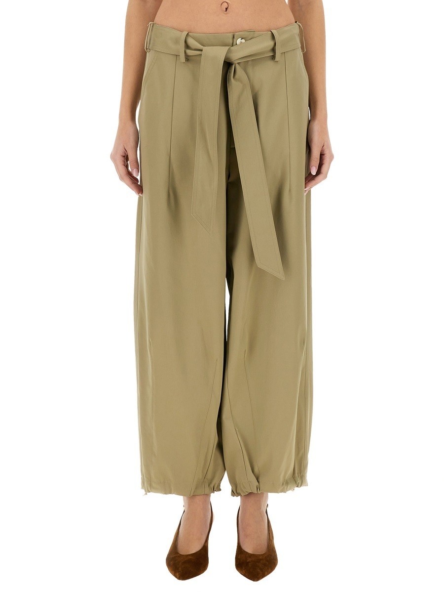 ݥȺ4!! ꥸ ALYSI ܥ ѥ ǥ ꡼ Trousers 357544 GREEN  ...