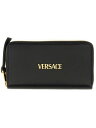 【三連休限定1000円OFF】 ヴェルサーチ VERSACE カードホルダー 財布 レディース ブラック Wallets and Card Holders 349970 BLACK 関税 送料無料 ラッピング無料 2025SS el
