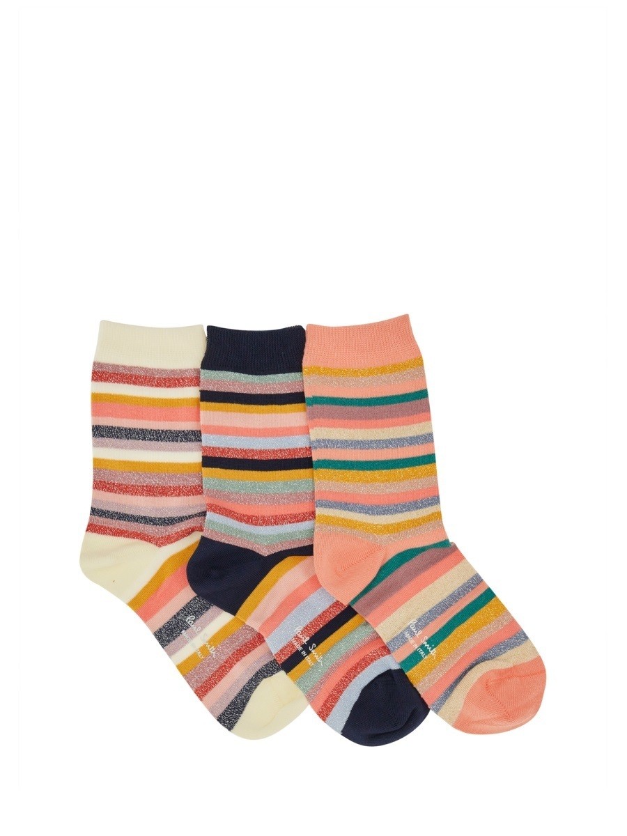 ݡ륹ߥ PAUL SMITH  å ǥ Socks 355644 MULTICOLOUR  ̵ åԥ...