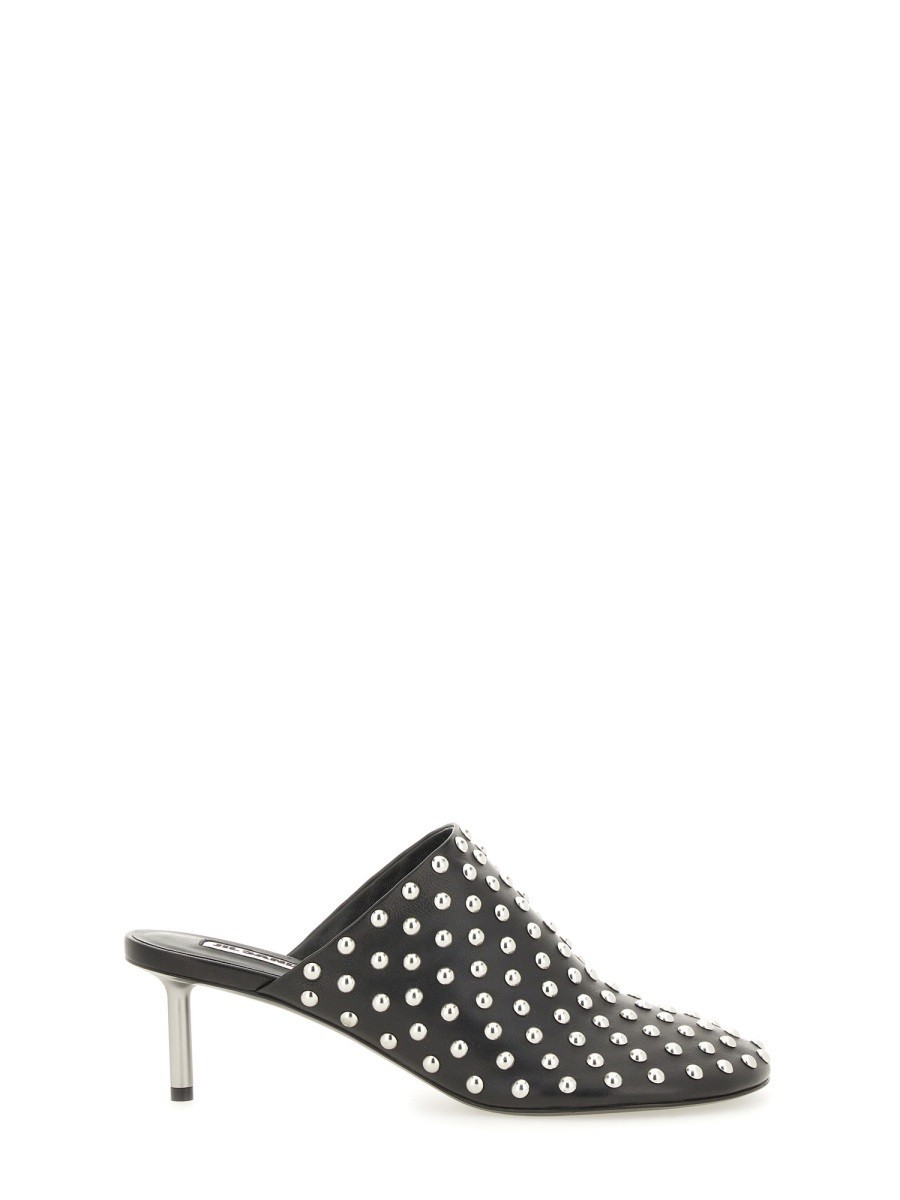 륵 JIL SANDER ϥҡ ѥץ ǥ ֥å High heels 354436 BLACK  ̵...