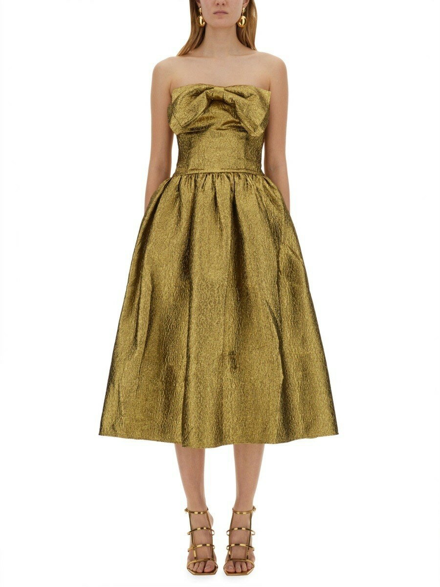  ݡȥ졼 SELF PORTRAIT ԡ ɥ쥹 ǥ  Dresses 350177 GOLD  ...