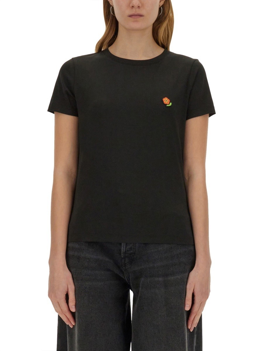󥾡 KENZO ݥ T ǥ ֥å T-shirts and polo shirts 354088 BLACK...