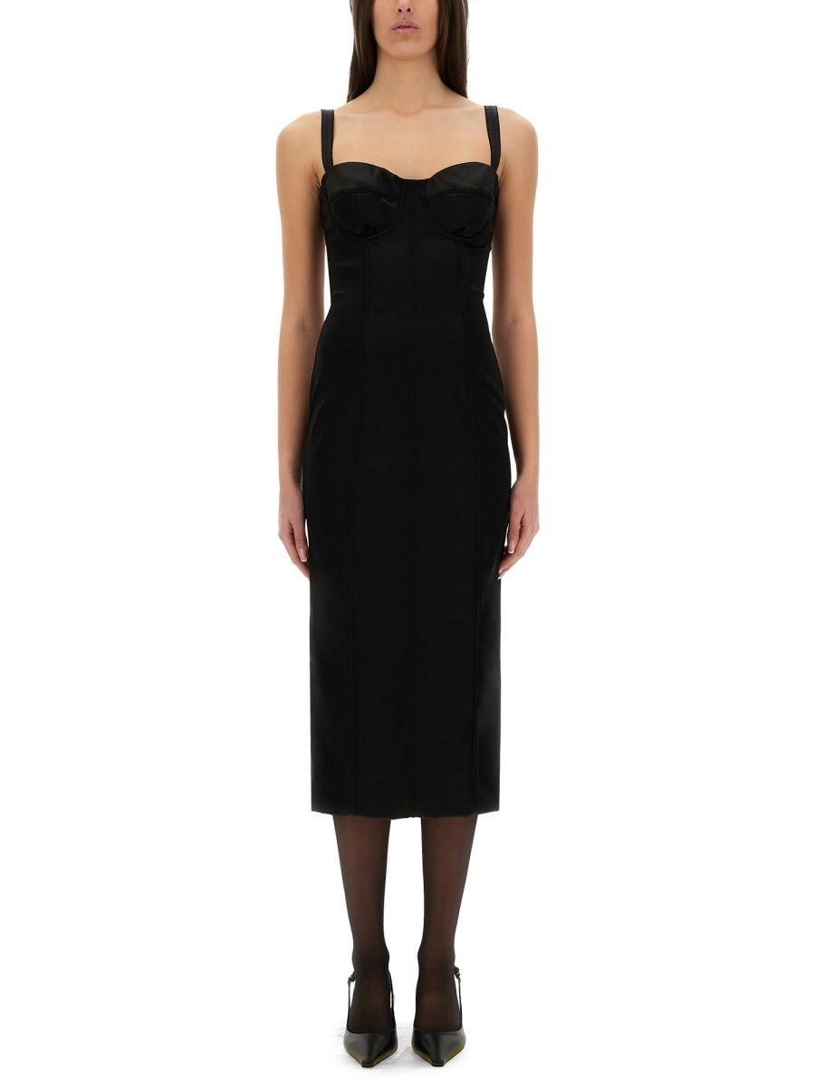 ɥ&åС DOLCE&GABBANA ԡ ɥ쥹 ǥ ֥å Dresses 359579 BLACK  ...