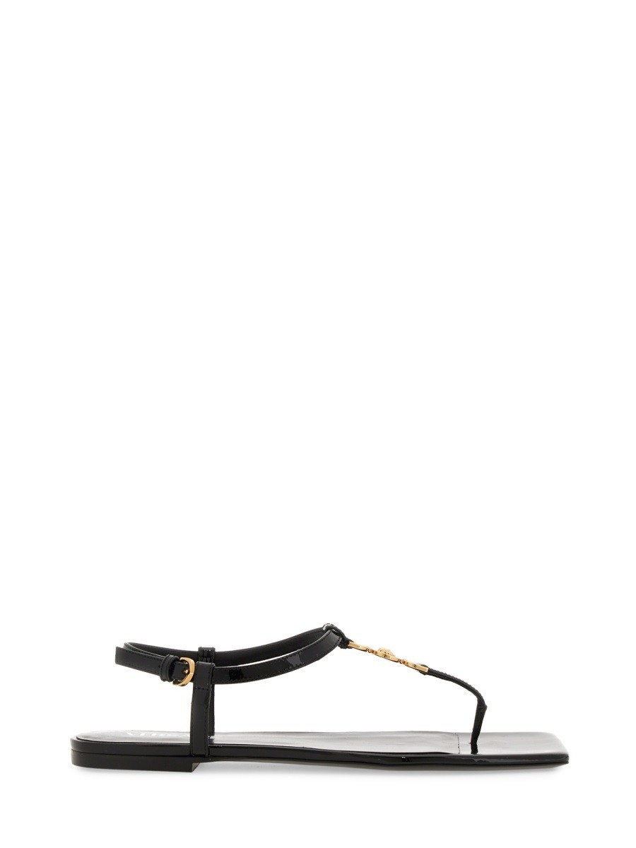 륵 VERSACE  ǥ ֥å Sandals 319068 BLACK  ̵ åԥ̵ 20...
