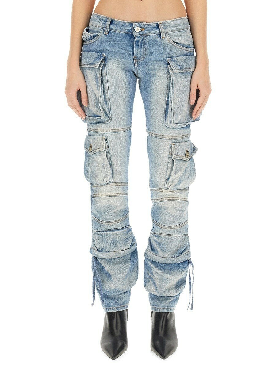 ݥȺ4!! ƥ ATTICO ǥ˥ ǥ ֥롼 Jeans 320525 DENIM  ̵ ...