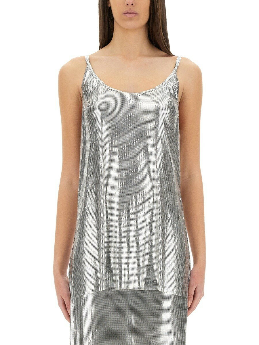 Х RABANNE T ȥåץ ǥ С T-shirts and tops 356036 SILVER  ...