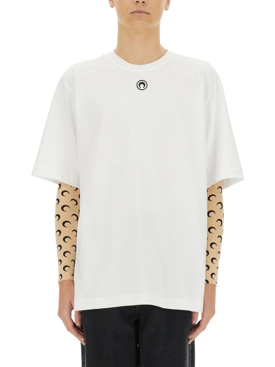 Tシャツ・カットソー MARINE SERRE SS25 (WSI028A UWOV0007WH10) 楽天市場】マリーンセル MARINE SERRE(Tシャツ・カットソー
