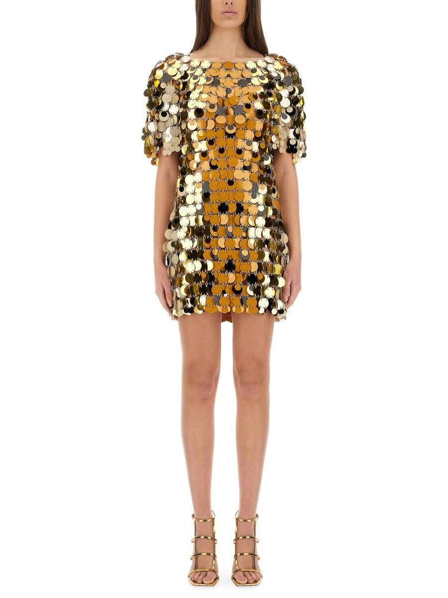 Х RABANNE ԡ ɥ쥹 ǥ  Dresses 351722 GOLD  ̵ åԥ̵ ...