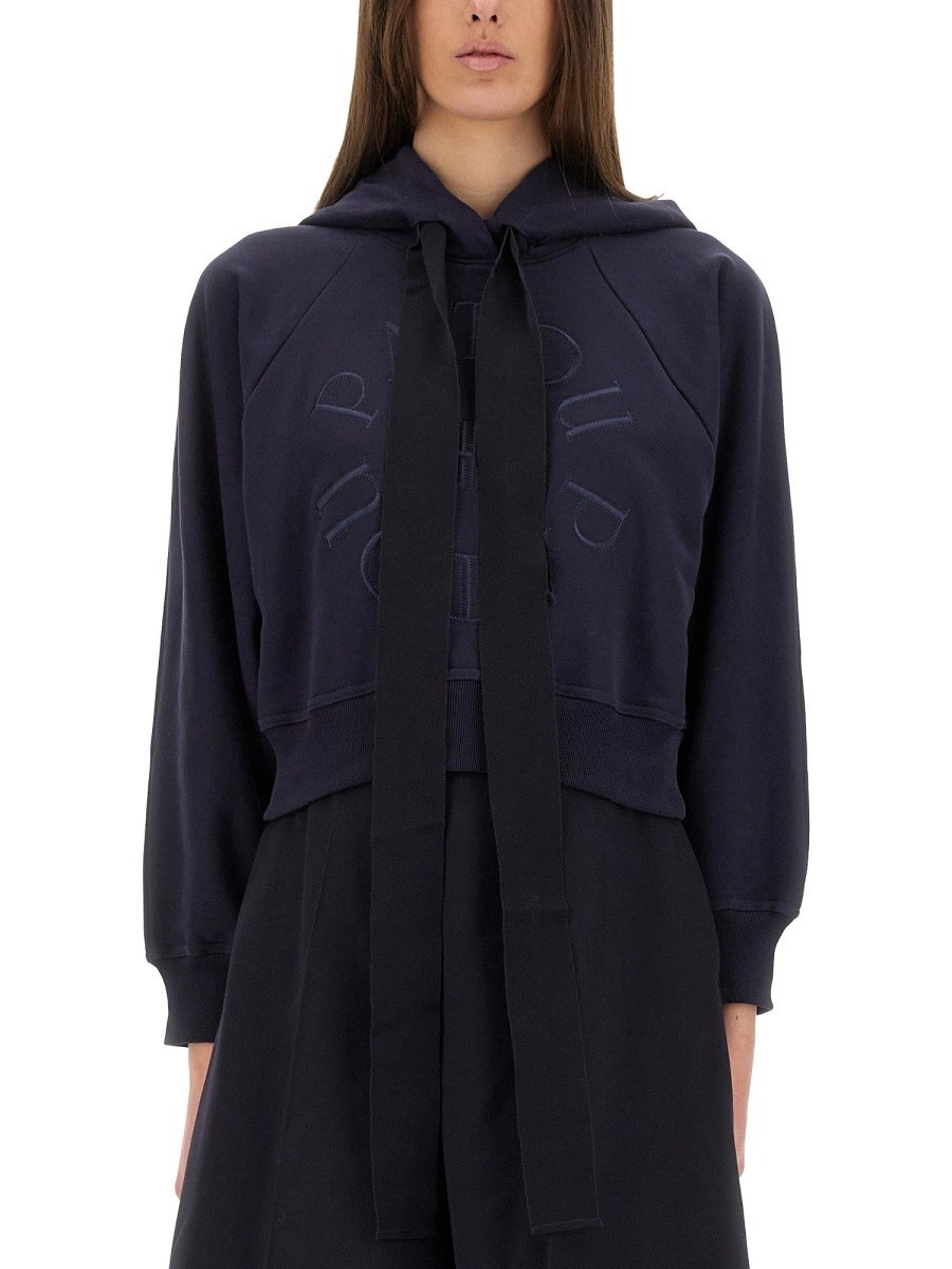 ѥȥ PATOU ȥ졼ʡ ǥ ֥롼 Sweatshirts 351930 BLUE  ̵ åԥ̵ 2025...