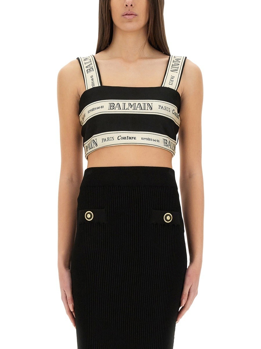 Хޥ BALMAIN T ȥåץ ǥ T-shirts and tops 353565 MULTICOLOUR  ...