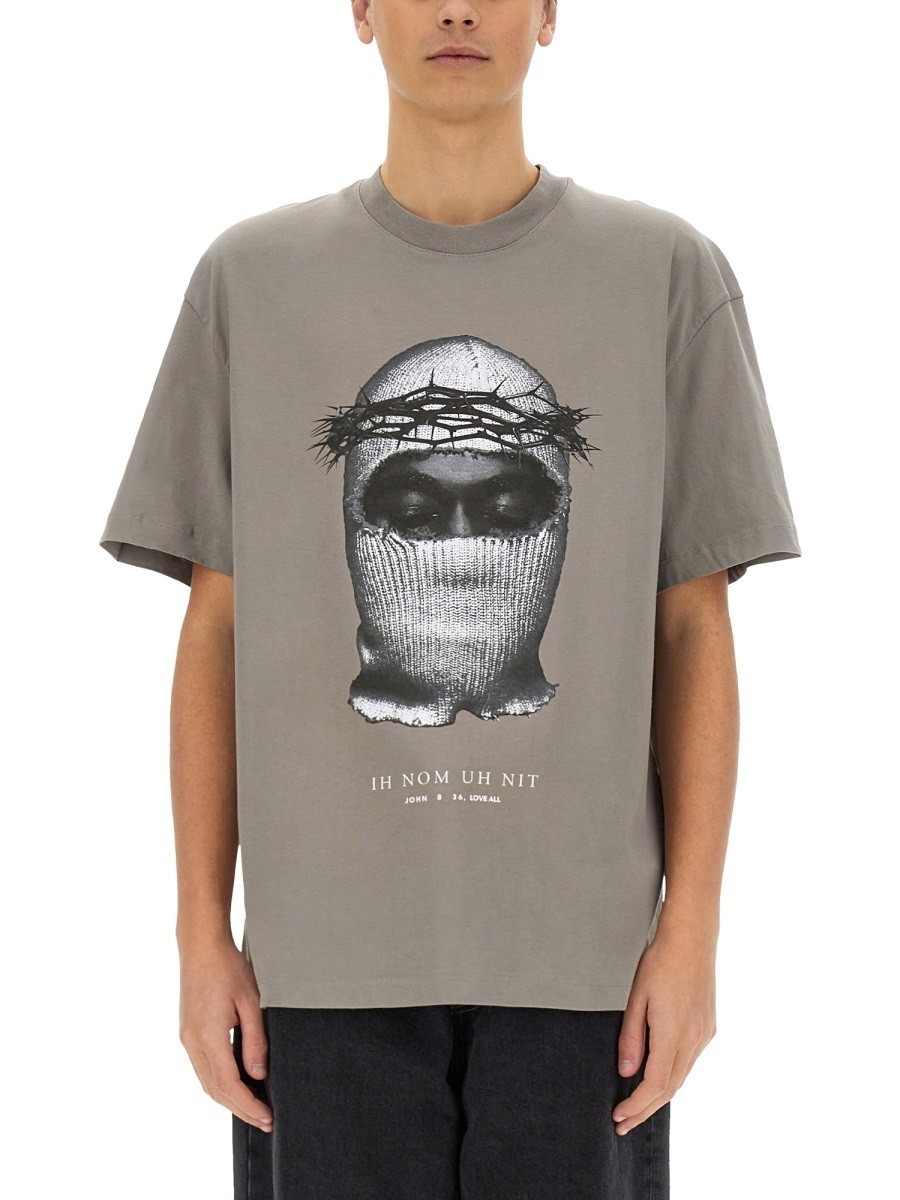 Tシャツ・カットソー IH NOM UH NIT Men T-shirt Grey NUW24234 L41 楽天市場】ih nom uh nit(Tシャツ・カットソー|トップス