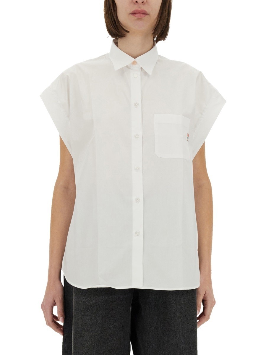 ݡ륹ߥ PAUL SMITH  ǥ ۥ磻 Shirts 349975 WHITE  ̵ åԥ̵ 2...