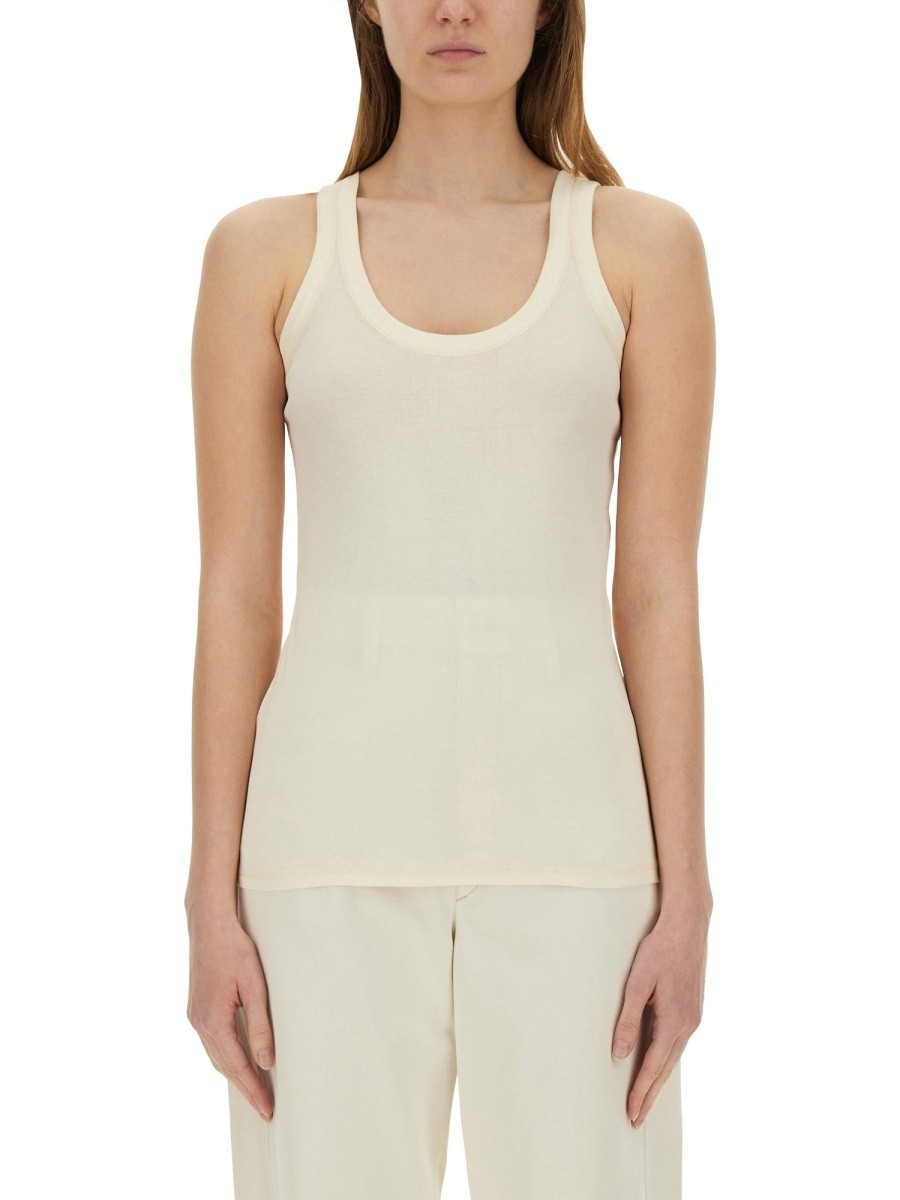 ᡼ LEMAIRE T ȥåץ ǥ T-shirts and tops 344097 IVORY  ̵ ...