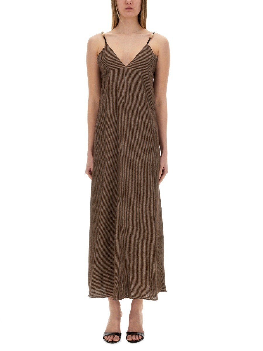 ݥȺ4!! ꥸ ALYSI ԡ ɥ쥹 ǥ ֥饦 Dresses 358098 BROWN  ...