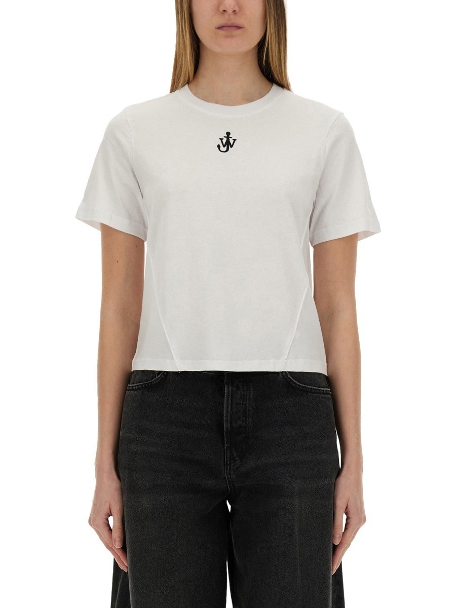  ֥塼  J.W. ANDERSON ݥ T ǥ ۥ磻 T-shirts and polo...